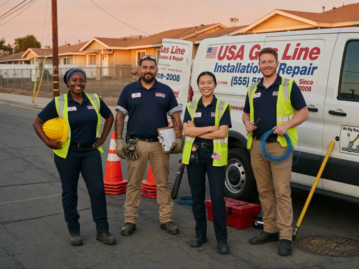 Gas Line Installation company in Donner, LA